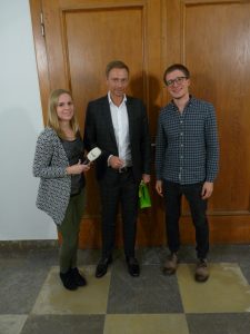 Read more about the article „Unser Grundgesetz ist nicht getauft!“ – Christian Lindner zu Besuch in Bonn
